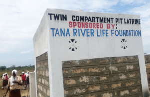 New Toilets at the School
