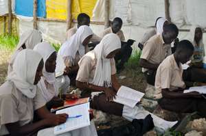 Buyani Students having Outdoor Lessons