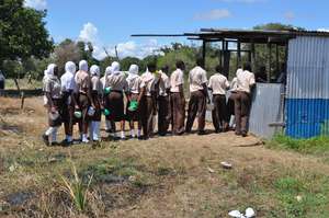 Lunchtime at Buyani Secondary School