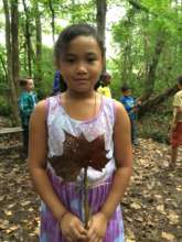 Madeline and her cous stick