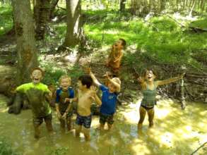The gang at Blackwood Farm park