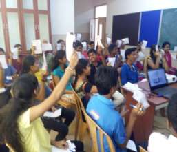 Students in the Skill Training Session