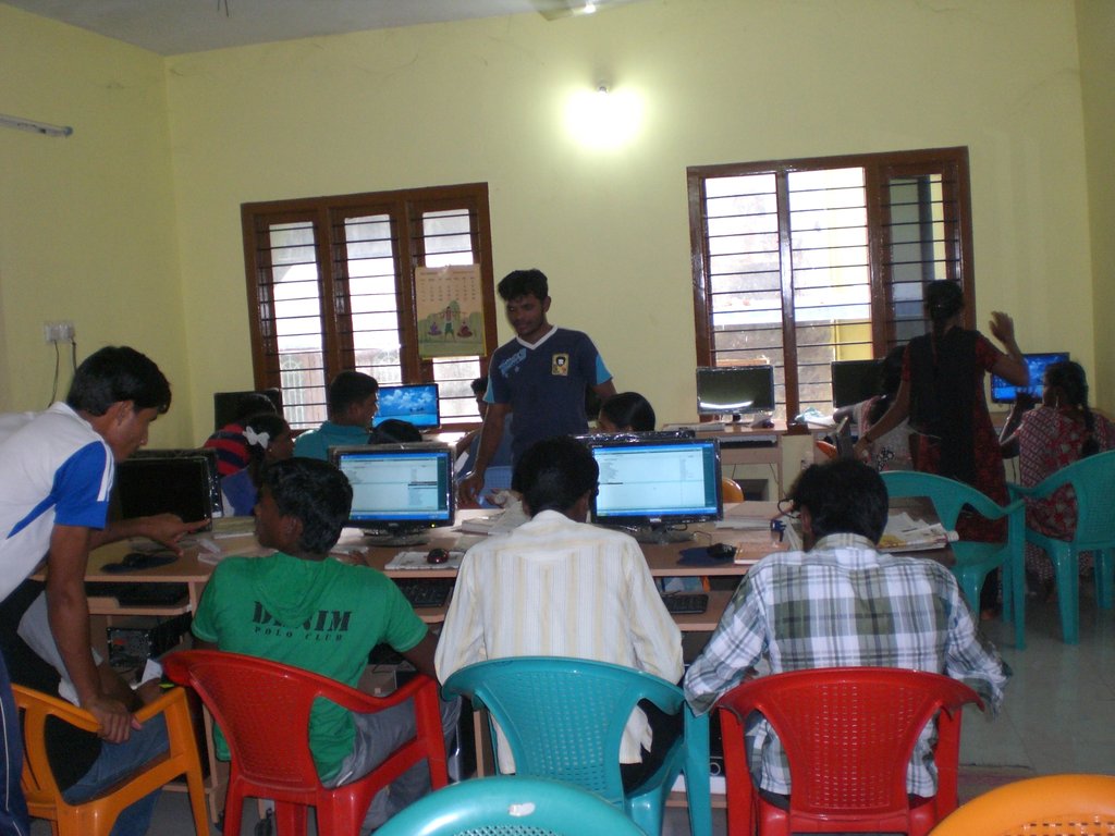 Support 60 youth sewing training