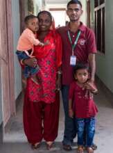 Dukhi and his family