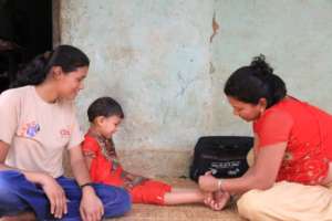 Physical therapy administrated in the field