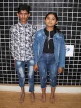 Amit and Ajita standing tall after their treatment