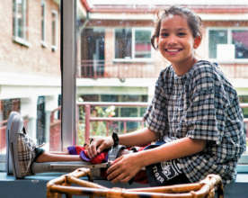 Find out how Shanti took her first steps