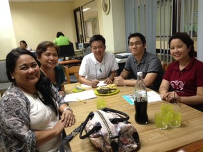 Discussing plans for the new pedoncology unit