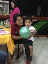 Project Lead Dr. Mae Dolendo & a patient