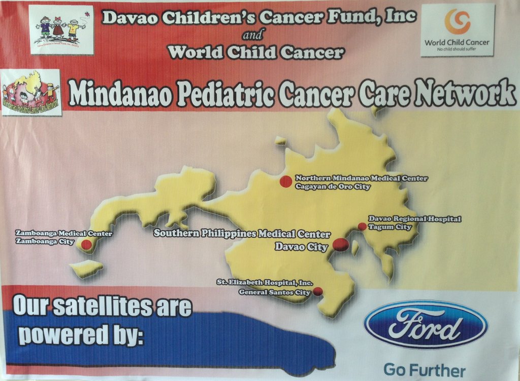 Cancer care for 100 children in the Philippines