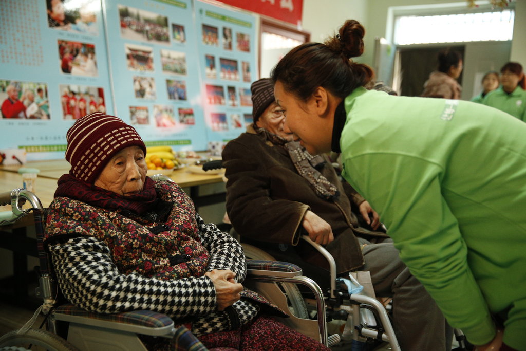 Provide one-on-one assistance to poor elderly