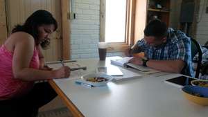 Working on business plans!
