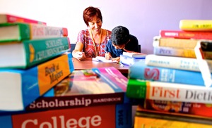 Tutoring at a Shelter