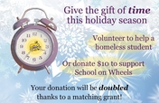 $5,000 to Give Time This Holiday Season