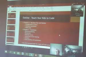 Student coding lessons
