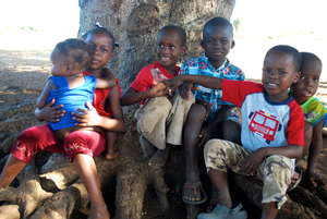 Decle Village children