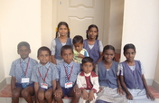 Education support to 25 deprived children in India