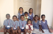 Education support to 25 deprived children in India