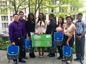 Davon and the other Citywide Challenge Finalists