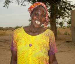 Diarra in the Gagnick Mack garden