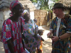 CREATE! Executive Director tours community of Walo