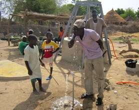 Cold water from 200 feet below the surface!