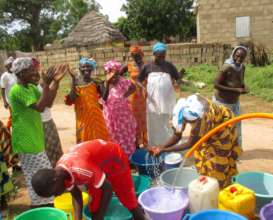 Women can now easily irrigate their crops