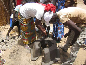 CREATE! staff lead cookstove trainings