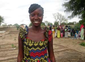 Seni in the Thieneba garden