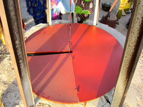 Well with Protective Cover in Thieneba