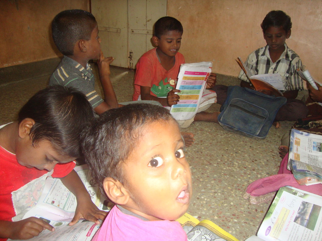 Food for 2014-15 to 25 deprived children in India