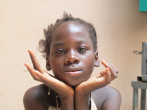 a young participant at the Sikoro clinic