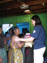 Support parcels for elderly people in Guatemala