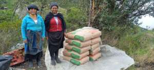 Materials for the house in Ecuador