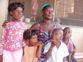 Erica in the Gbawe community