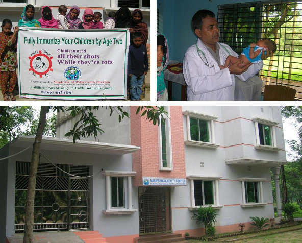 Health services for 1000 patients in Bangladesh