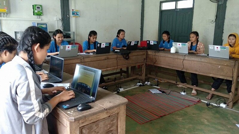 Computer learning at school