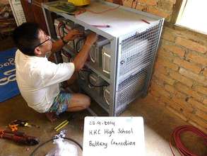 Installation of solar system(29battery