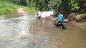 On the way to villages