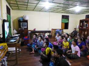 Watching video program