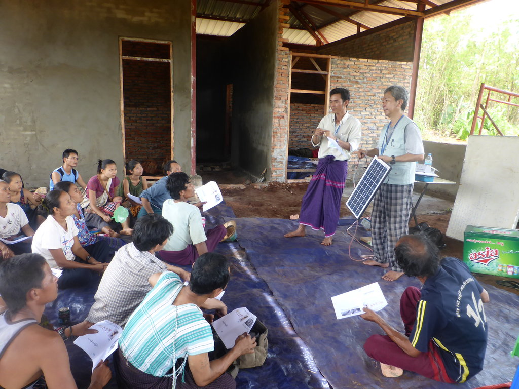 Solar Power to Villages in Karen State, Myanmar
