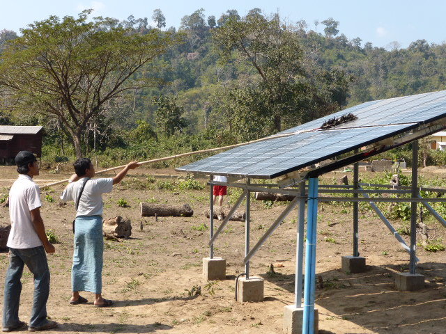 Solar Power to Villages in Karen State, Myanmar
