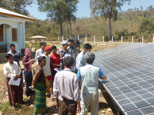 Solar Power to Villages in Karen State, Myanmar