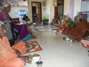 Sponsoring elderly person for food  support india