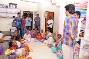 Sponsorship of Food to destitute elderly persons