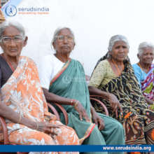 Supporting deprived old age home in kurnool