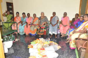 groceries sponsorship to oldage home