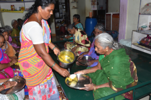 meal donation for poor oldage people in india