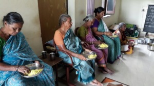 meal sponsorship for oldage women in old age home