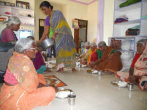 Neglecting elderly people getting support from NGO